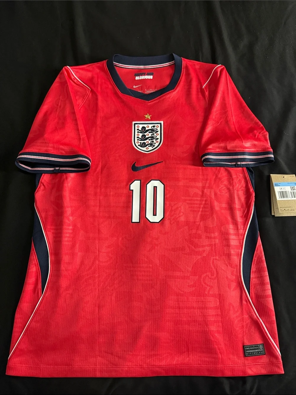 RARE England 🏴󠁧󠁢󠁥󠁮󠁧󠁿 #10 Jude Bellingham 2026 FIFA World Cup Nike Away Jersey